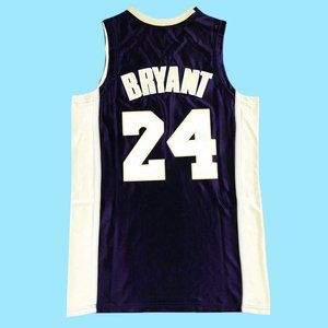 LA Lakers #24 Kobe Bryant Retirement Yellow Jersey